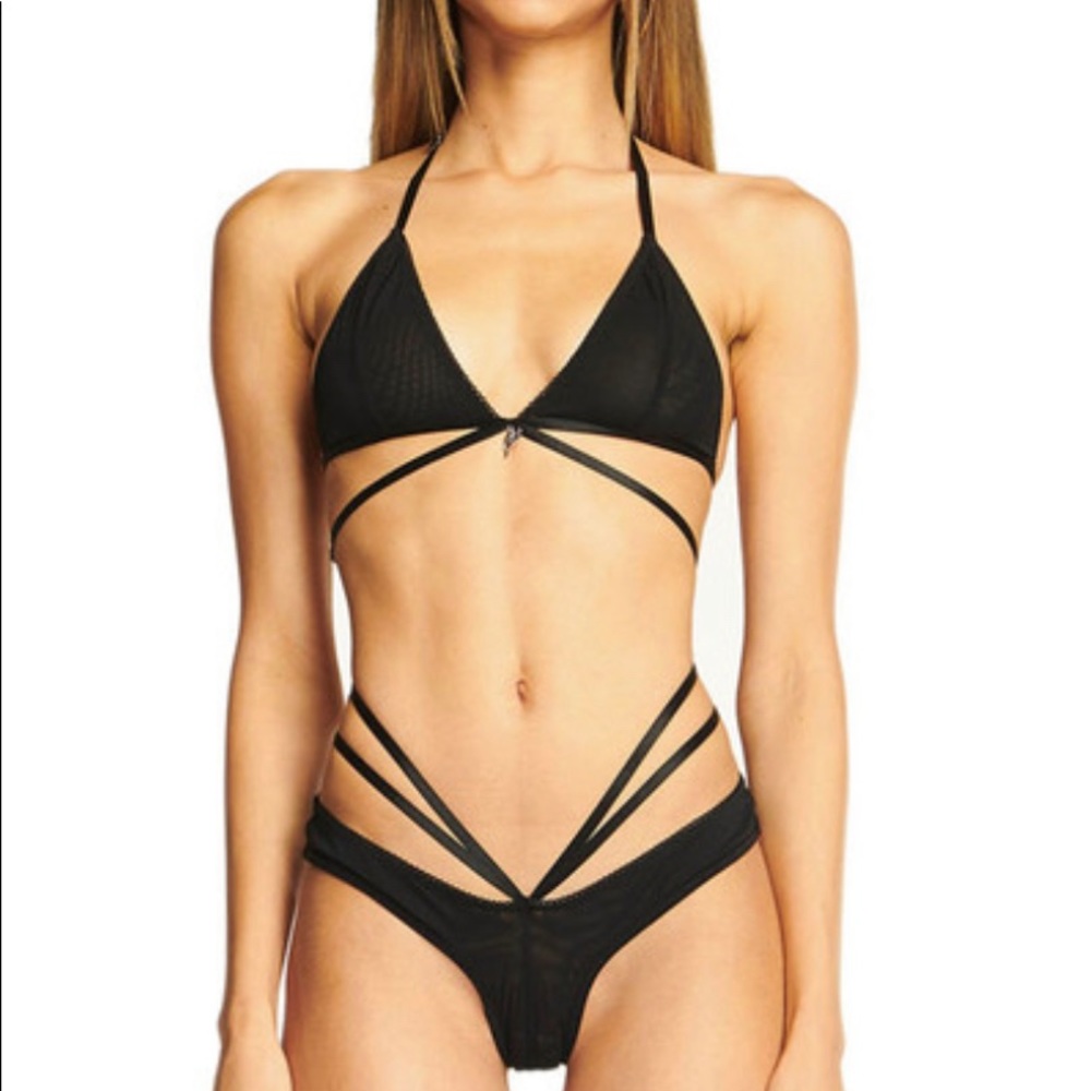 Never worn I.AM.GIA star bralette and panty. Super sexy and cute but too small!